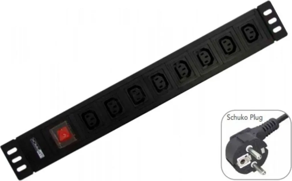Multiprise 8 Prises pour Poste de Travail WP WPN-PDU-G05-08 Câble 2m