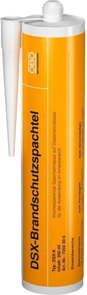OBO Bettermann Vertr Dämmschichtbildner 300ml in Kartusche DSX-K 300 Stk