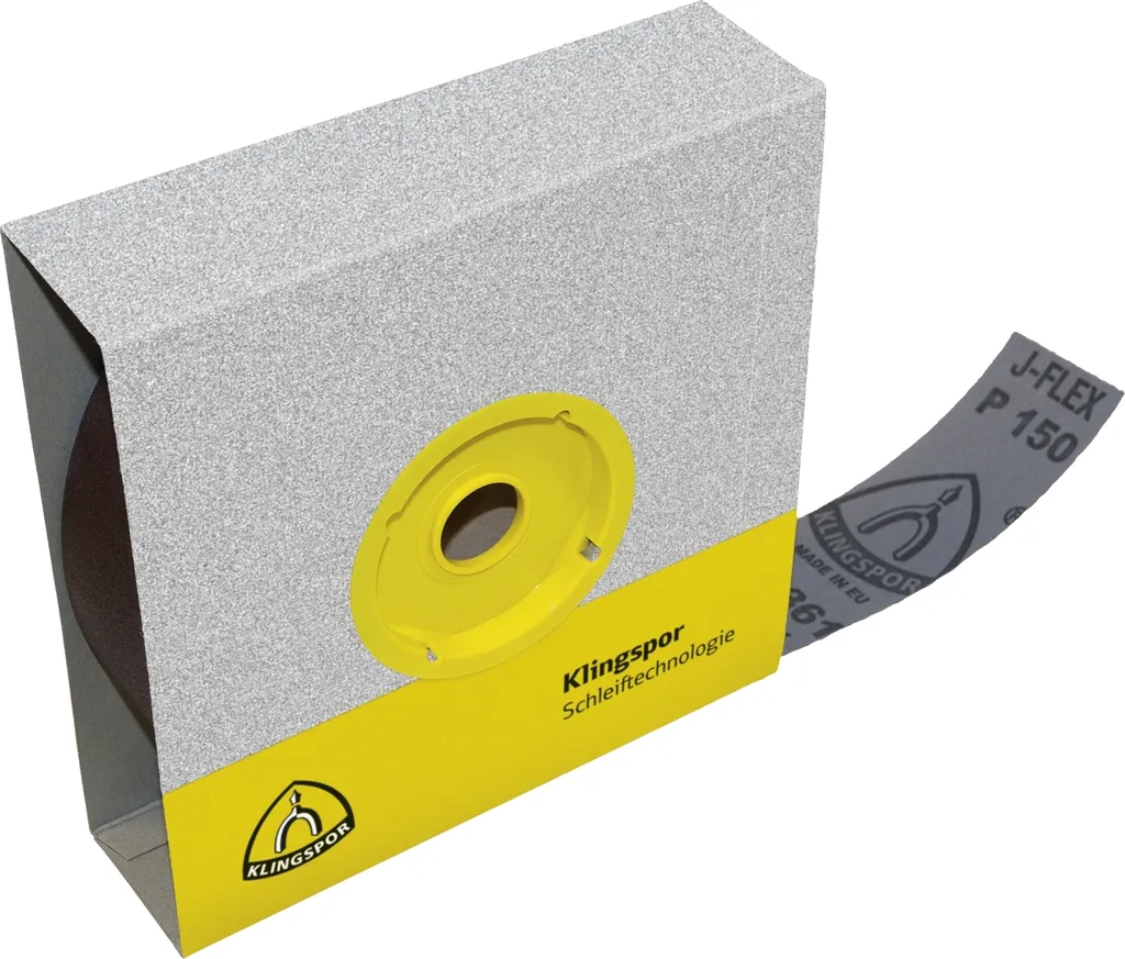 Rotolo Tela Abrasiva Klingspor KL 361JF 25mm K120 - Qualità Professionale