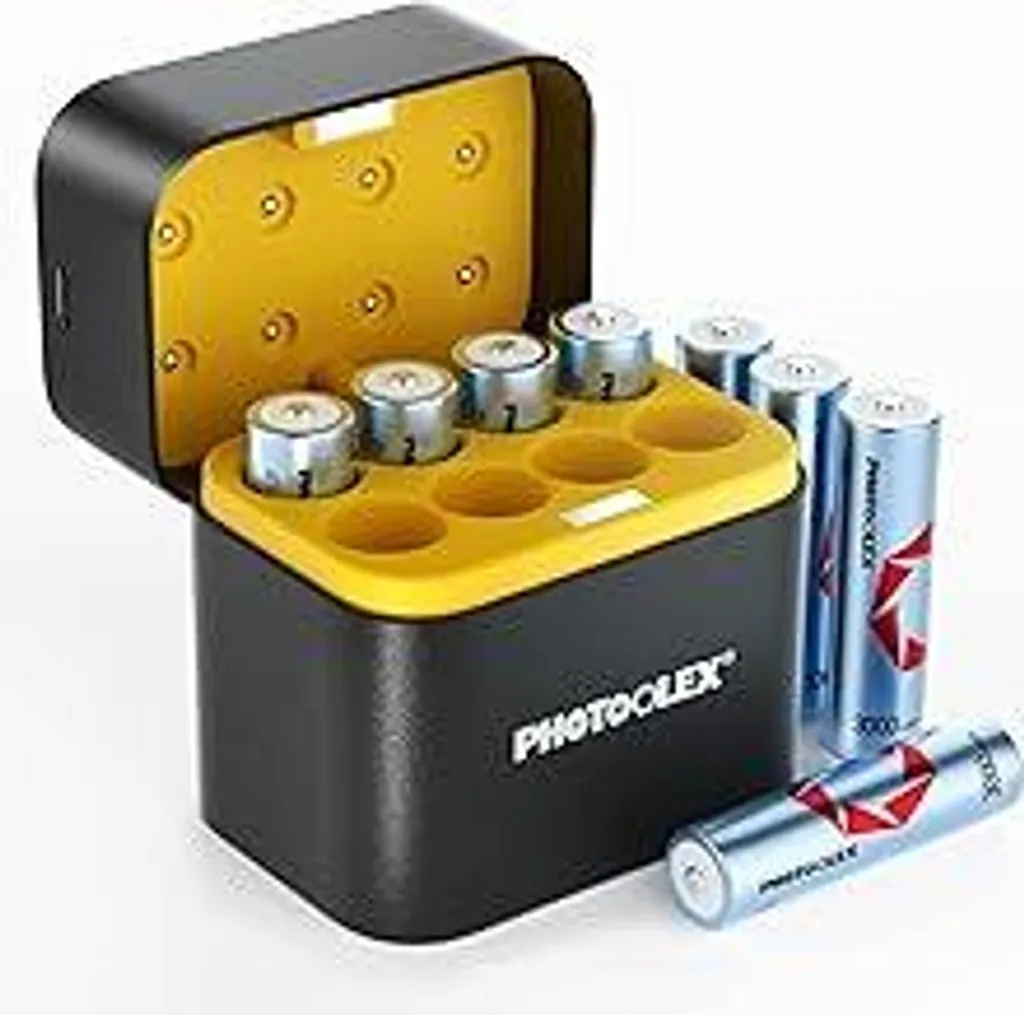 LiCB CR1/3N Batteria Bottone al litio 3V, confezione da 5