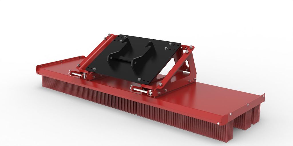 Joma-Tech Blockbesen proLine mit Kramer klein 30x30x250mm Aufnahme in 2500 mm