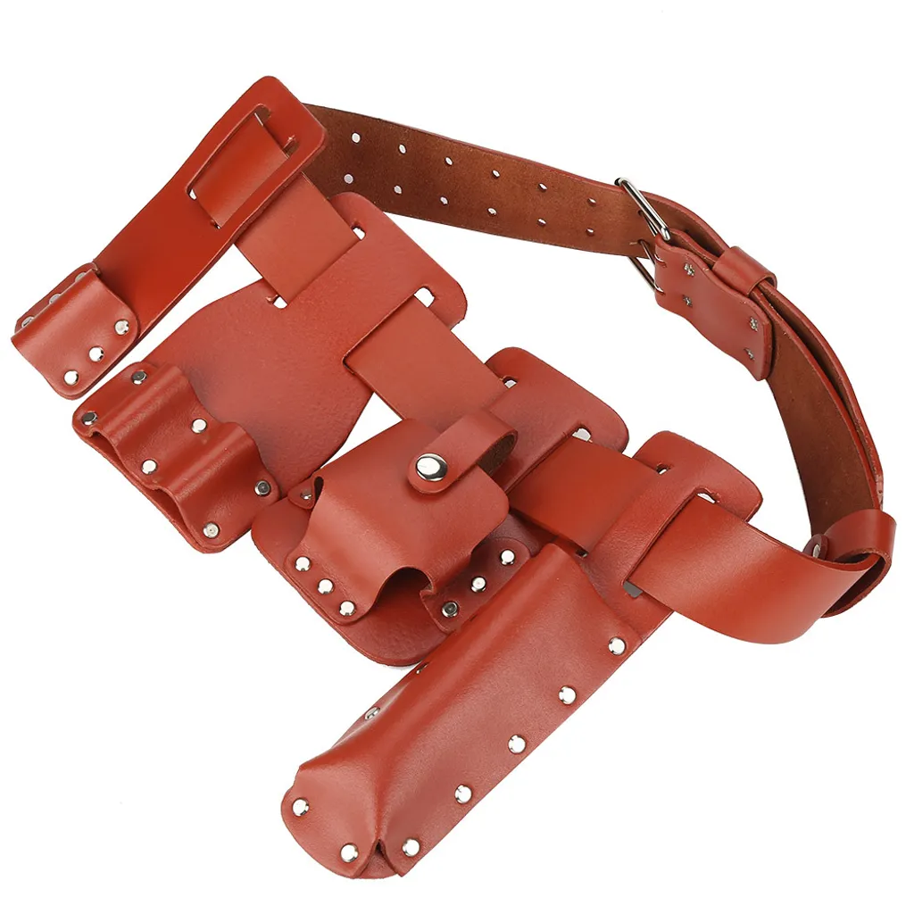 Pochette à outils pour échafaudage suspendu à large sangle nylon
