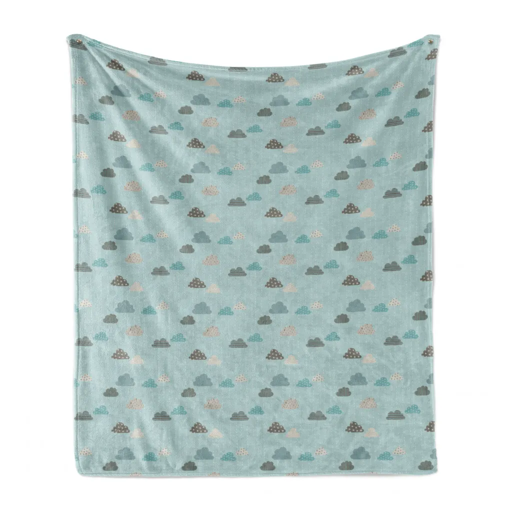 Plaid Design Abakuhaus Cielo Blu - Coperta 125x175 cm Decorativa