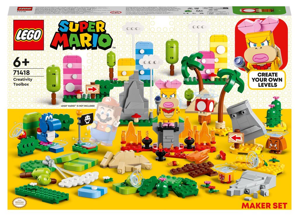 LEGO 71418 Super Mario Kreativbox – Leveldesigner-Set mit Produktbild 