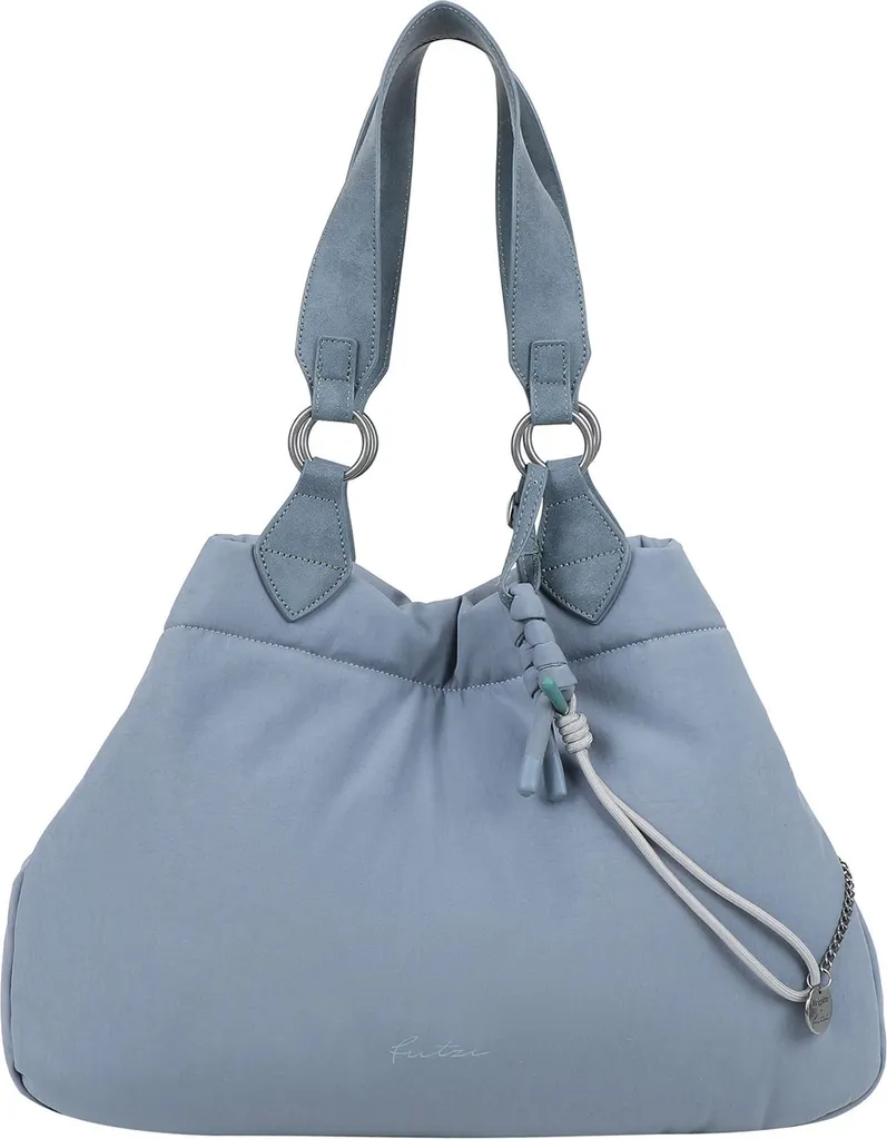 Sac shopper Izzy Medium bleu gris idéal pour le travail et les loisirs