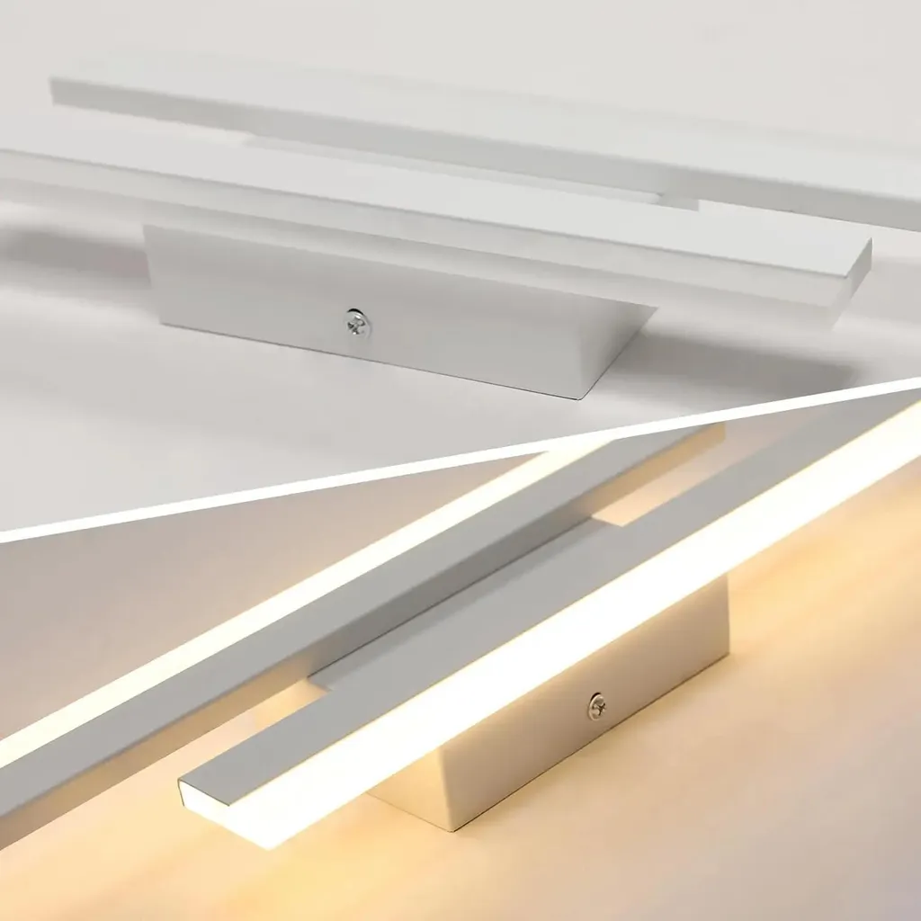 Lampe murale LED design long en aluminium avec 3 modes d'éclairage - 11