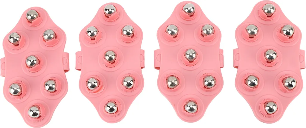 Gant de Massage Anti-Cellulite et Drainage Lymphatique avec 7 Billes