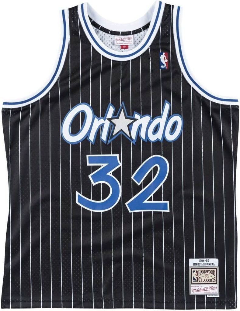 Mitchell & Ness Tshirts Nba Swingman Orlando Magic Penny Hardaway, SMJYGS18191OMABLCK94SON, Größe: 183