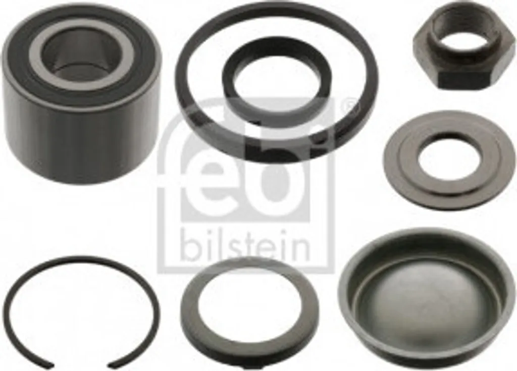 Kit roulement de roue arrière FEBI 47344 compatible Citroën C3 I