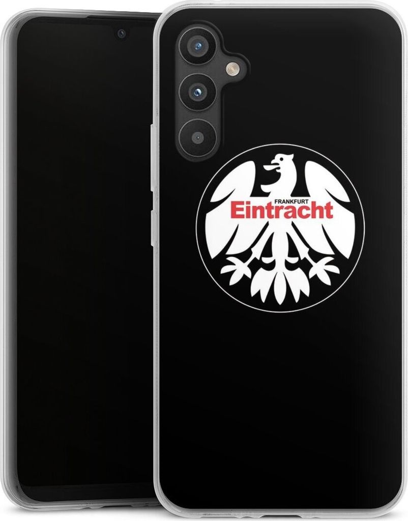 DeinDesign Handyhülle für Samsung Galaxy A34 5G Silikon Hülle Case Smartphone Schutzhülle Eintracht Frankfurt Offizielles Lizenzprodukt SGE
