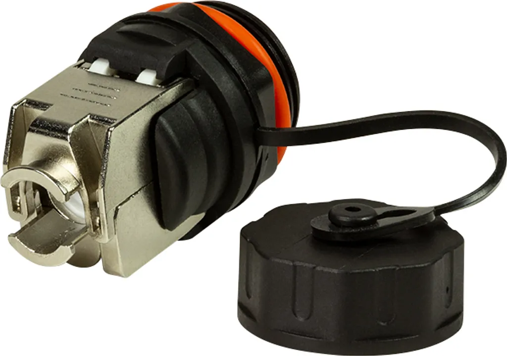 Modulo Keystone LogiLink NP0085 Cat.6A RJ45 Schermato per Uso Esterno