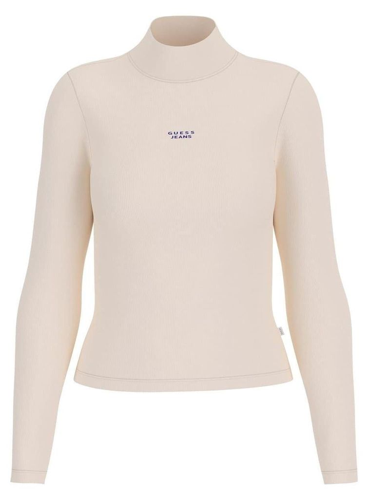 Guess - Rollkragen für Damen, gerippt, Schmal GT18299 (40 DE) (Shoreline)