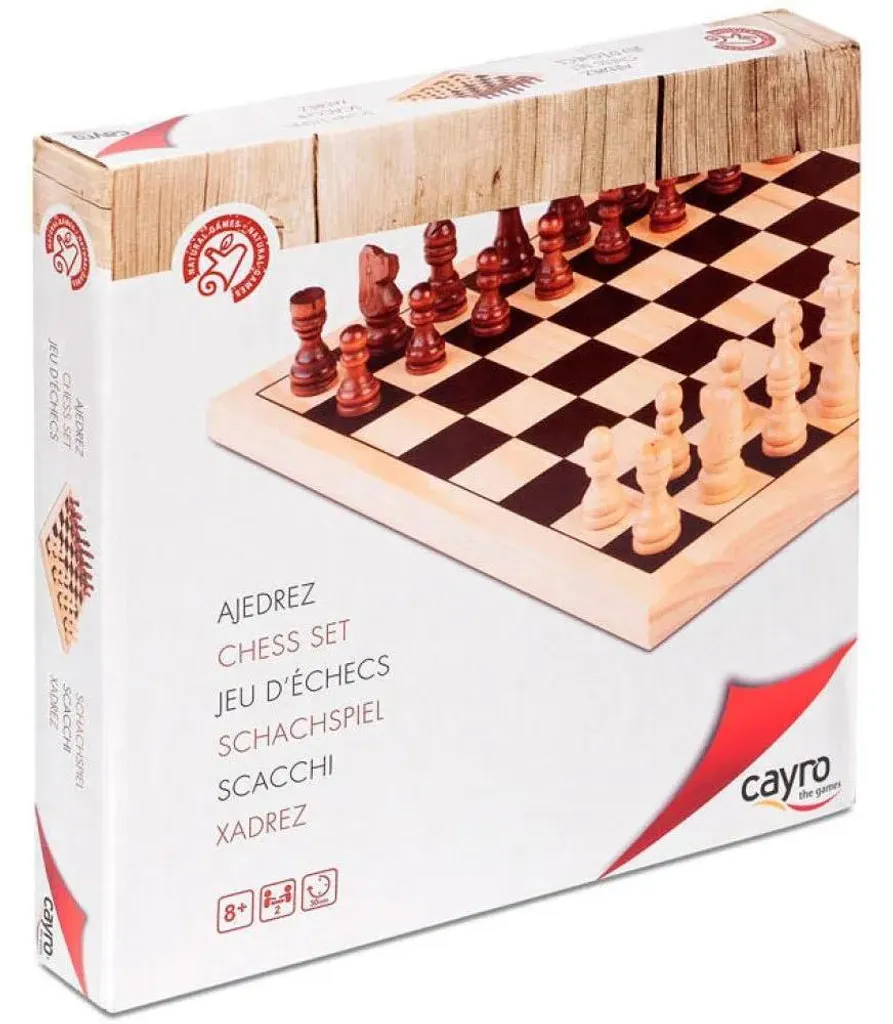 Échecs Cayro Pliables avec Pièces Magnétiques pour Voyage et Loisir