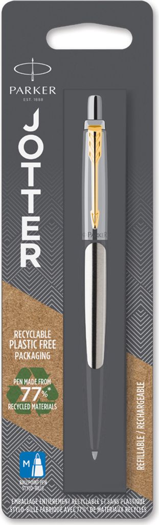 PARKER Druckkugelschreiber JOTTER Edelstahl G.C.