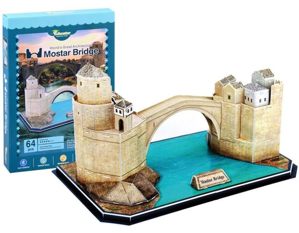 Jokomisiada 3D-Puzzle Alte Brücke Mostar ZA2900