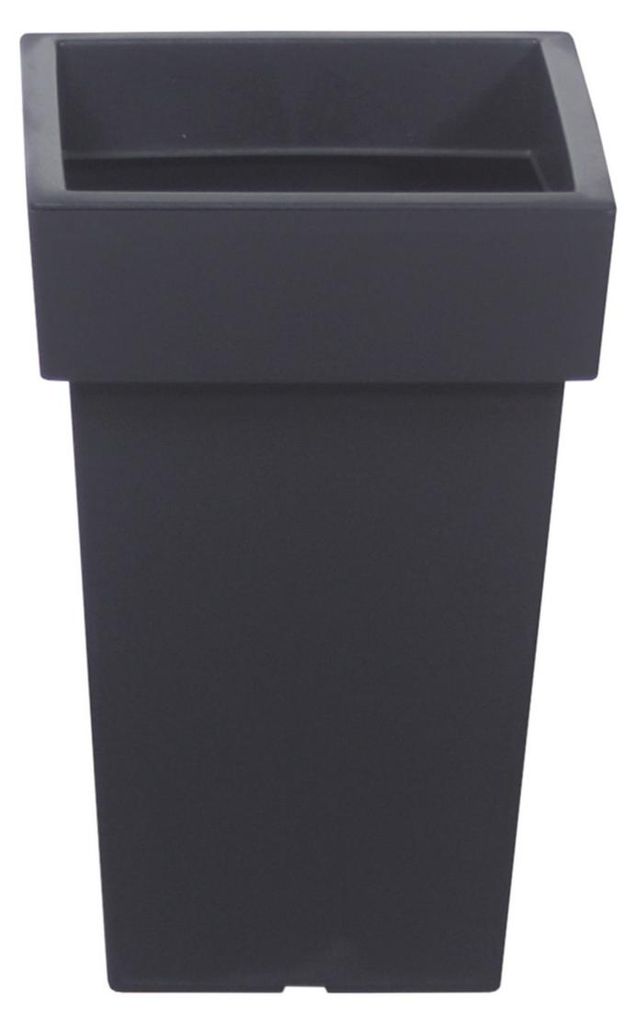 Prosperplast Blumentopf - Kunststoff - anthrazit - 29 x 44 Produktbild 