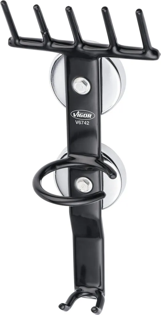 Rangement d'outils VIGOR V6742 - Porte-outils magnétique mural 60cm