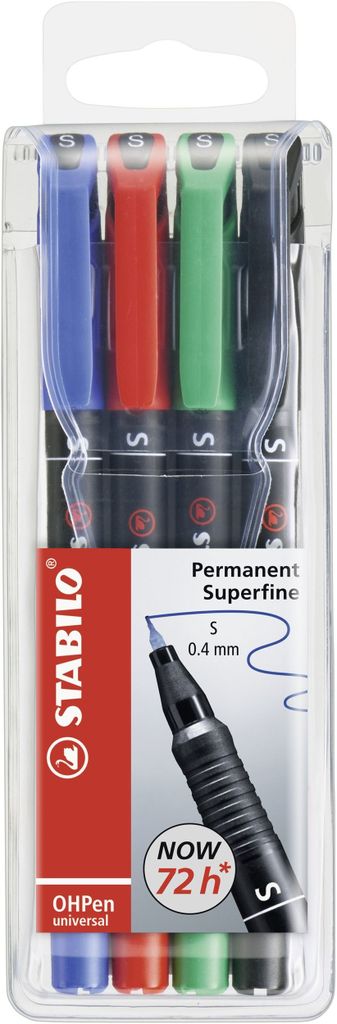Folienstift - STABILO OHPen universal - permanent superfein Produktbild 