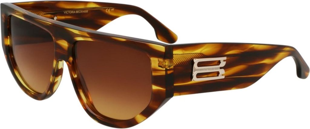 VICTORIA BECKHAM VB676S 224 STRIPED TOBACCO 55/14/145 FEMALE Sonnenbrillen
