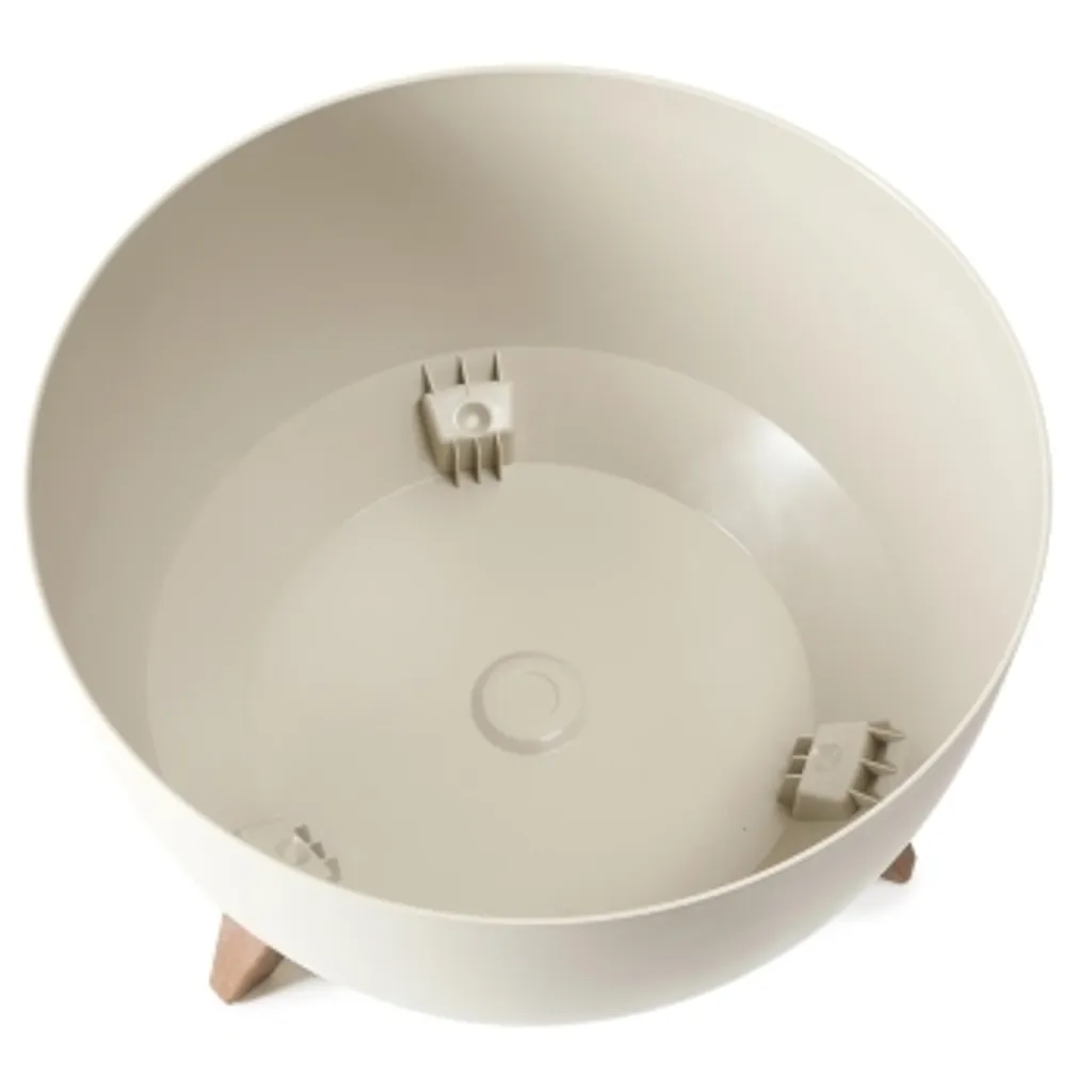 Coupe de Fleurs sur Pieds Haute Qualité 47 cm - Finition Crème Lamela
