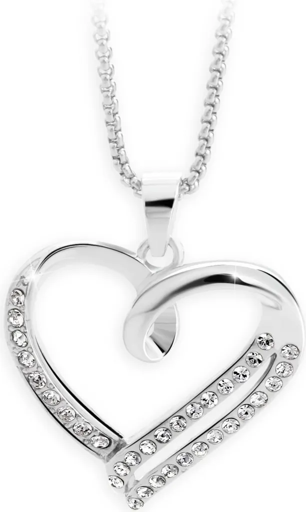 Collier JSB Bijoux Beauté 61300178 brillant en argent massif et zirconium