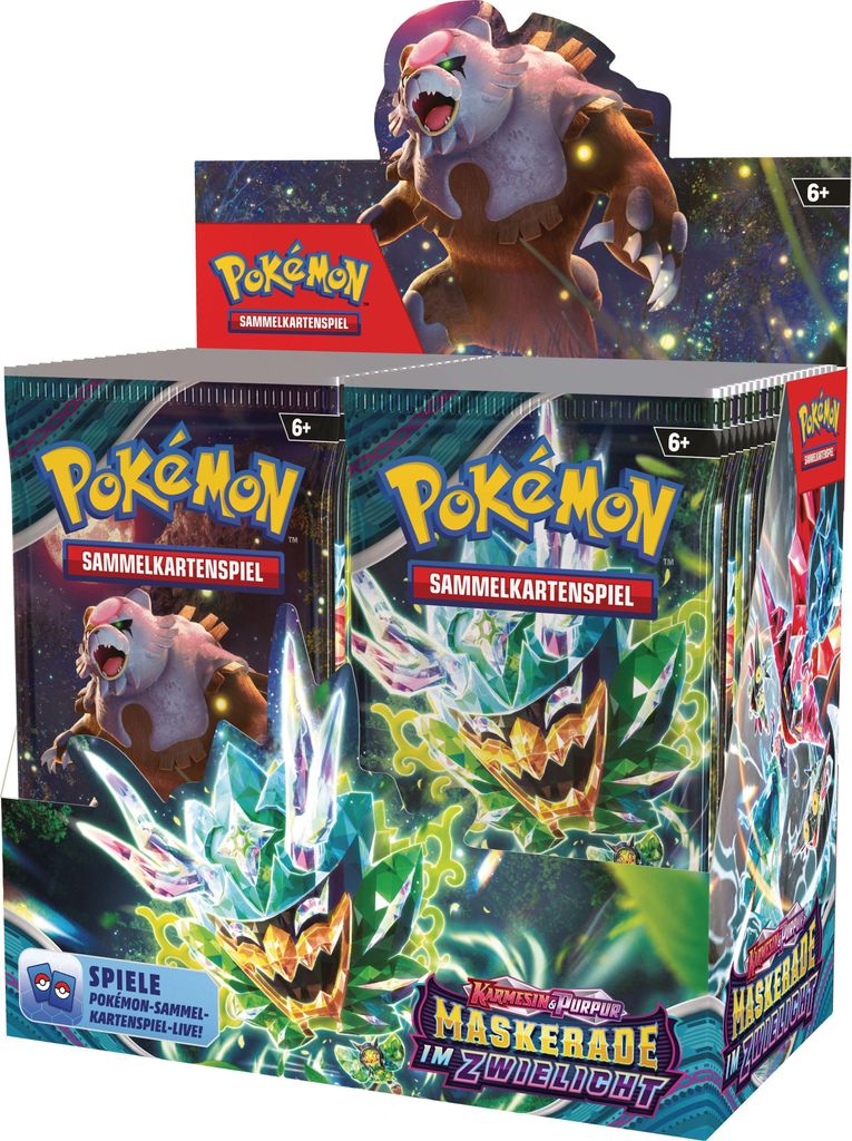 Pokémon-TCG: Karmesin & Purpur - Maskerade im Zwielicht Produktbild 