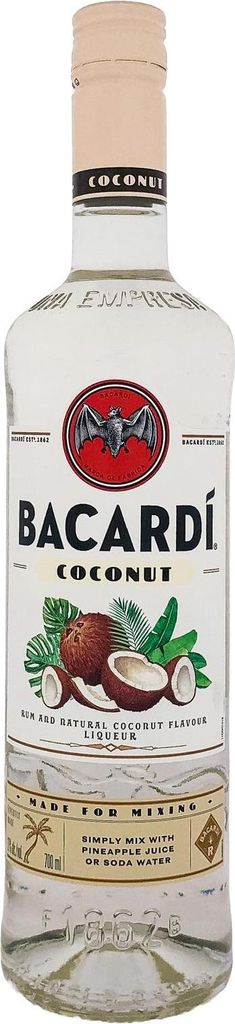 Bacardi Coconut 700ml 27% Vol. Produktbild 