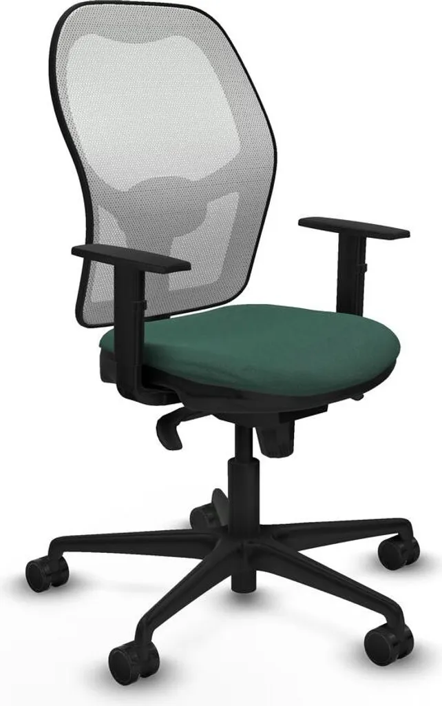 Chaise de bureau verte 1D036N0 Piqueras y Crespo pour éviter le mal de dos