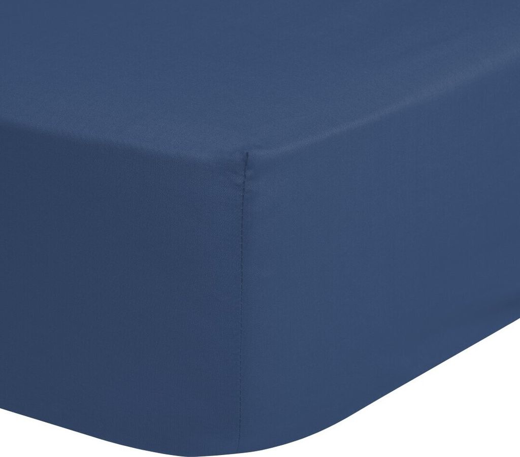Fitted sheet Good Morning 200x220 cm - Solid color