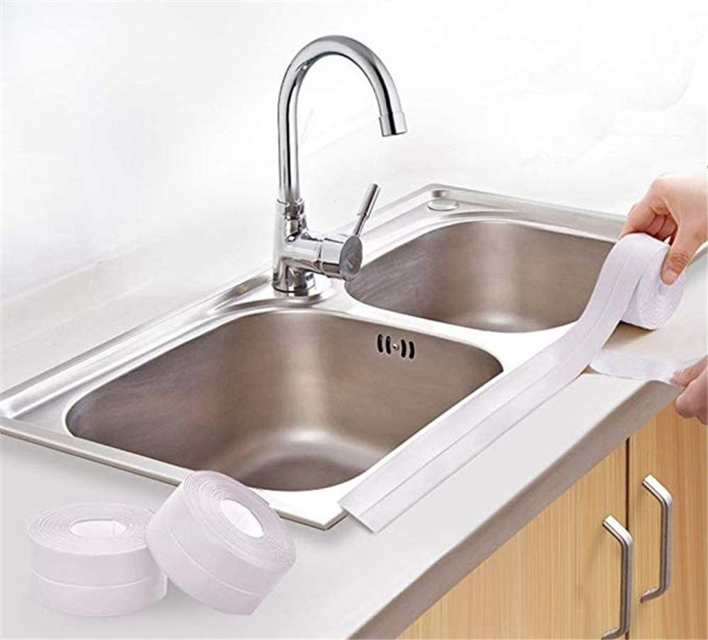 HAJHI Dichtungsband Selbstklebend Wasserdicht Küche Spüle Dichtband Wasserdicht Abdichtungsband Fugenabdichtung 90°Ecke 2 Stück(3.2m,Leaf-B) ab 19,01 € (August 2026