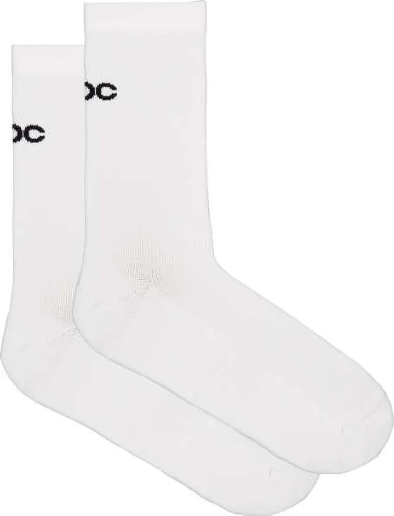 Chaussettes de Cyclisme Anti-Transpiration POC Motion MTB Blanc M
