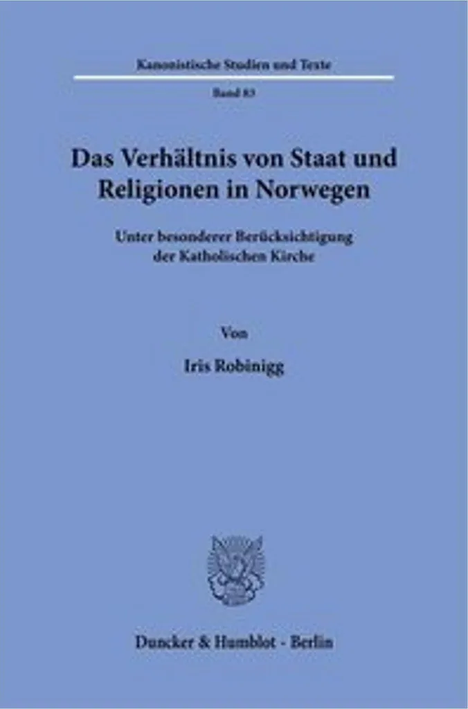 Expertise Norvège : Rapport État et Religions pour Juristes et Pros