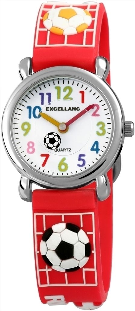 Excellanc Kinderuhr mit Silikonarmband