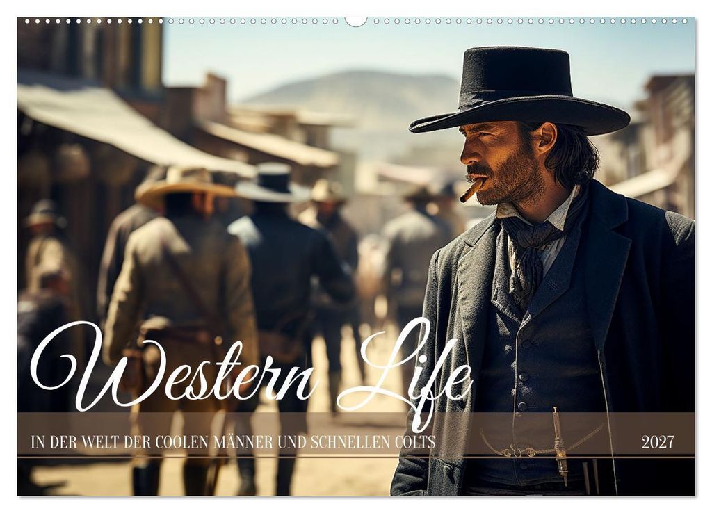 Western Life (Wandkalender 2027 DIN A2 quer), CALVENDO Monatskalender