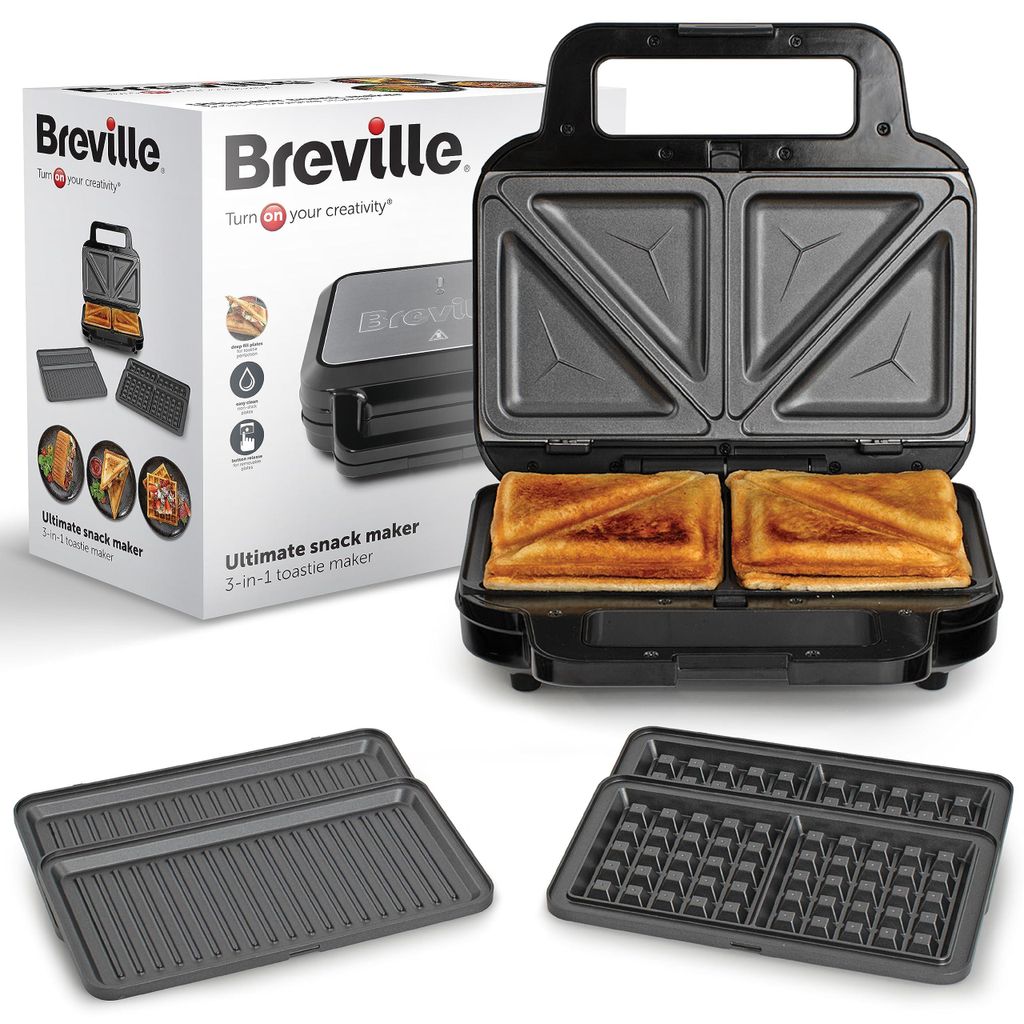 Breville 3-in-1 Sandwich Maker VST098X Produktbild 