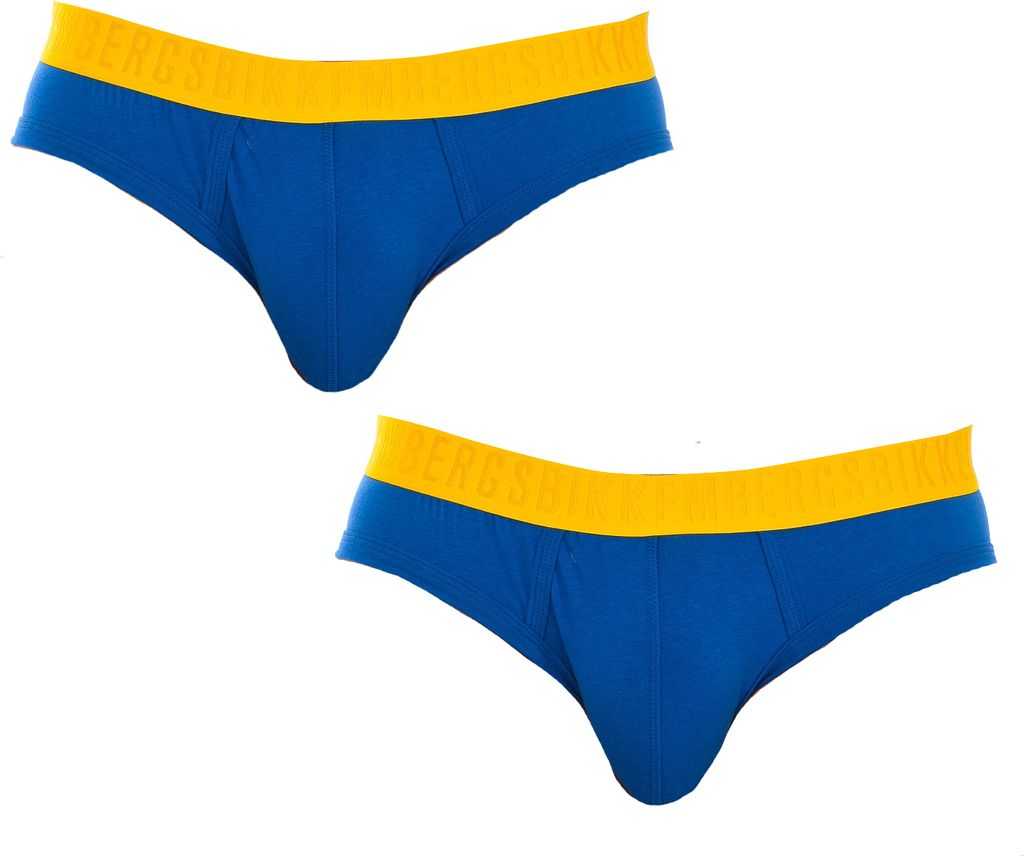 Bikkembergs 2er-Pack zweifarbige Fashion-Slips BKK1USP04BI für Herren