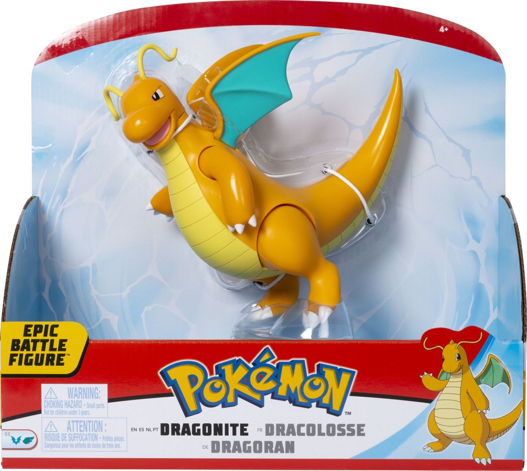 Pokémon Dragoran 30 cm Epic Battle figúrka, 7 pohyblivých Obrázok produktu 