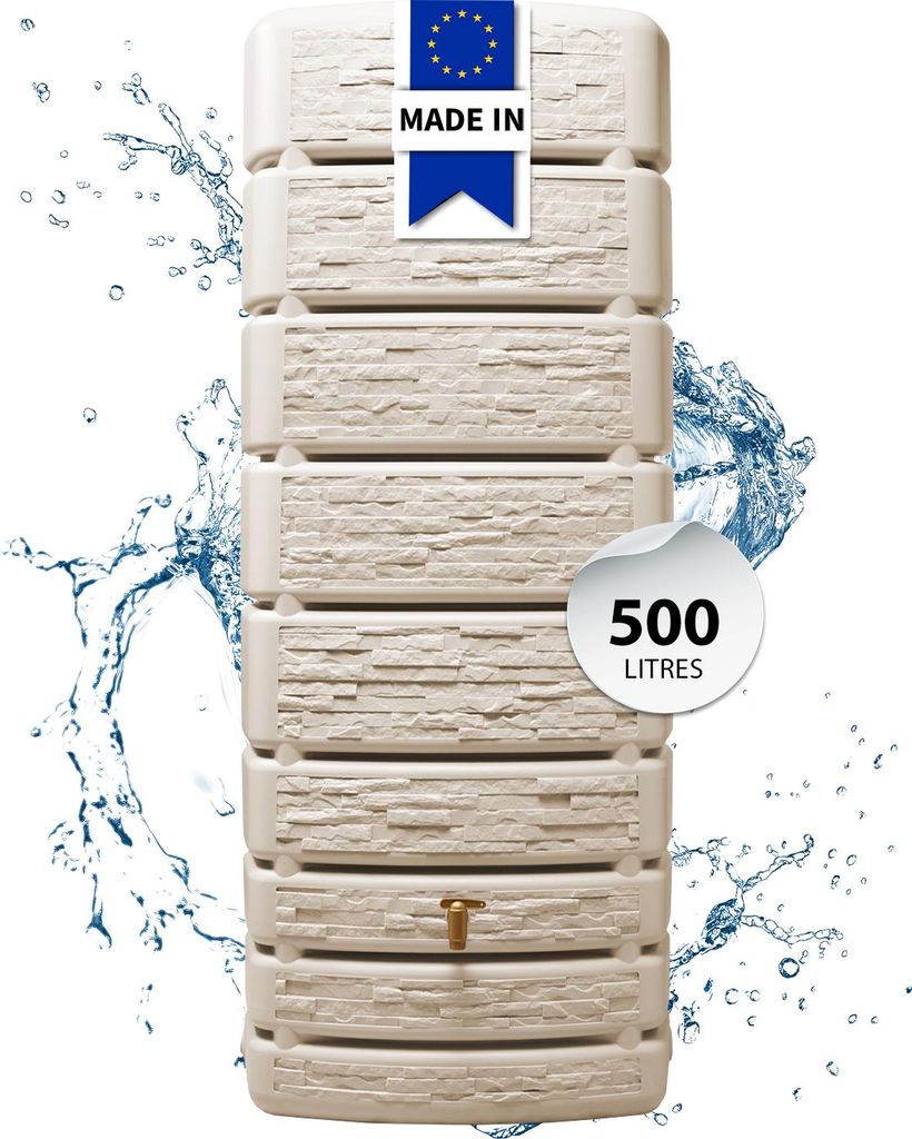 Cuve SLIM STONE - Sable - 500 Litres Image du produit 