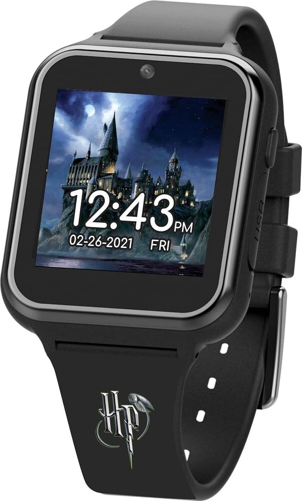 Kinder Smartwatch Harry Potter, Kinderuhr mit Selfie Kamera, Foto & Video, Stoppuhr, 6 Spiele, 3 Hintergründe, 10 Zifferblätter, Fitness Tracker
