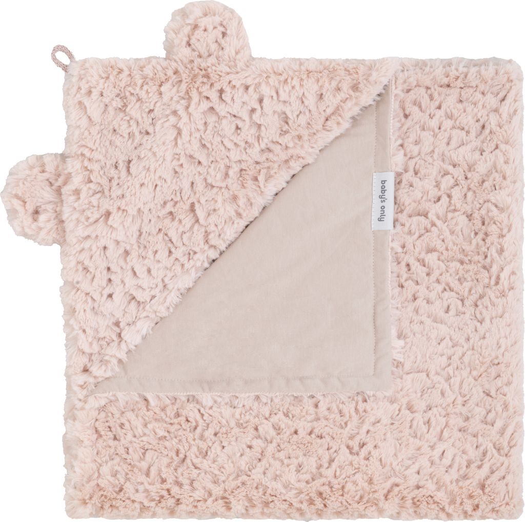 Baby's Only Einschlagdecke Snow - mit Ohren - Alt Rosa - Produktbild 