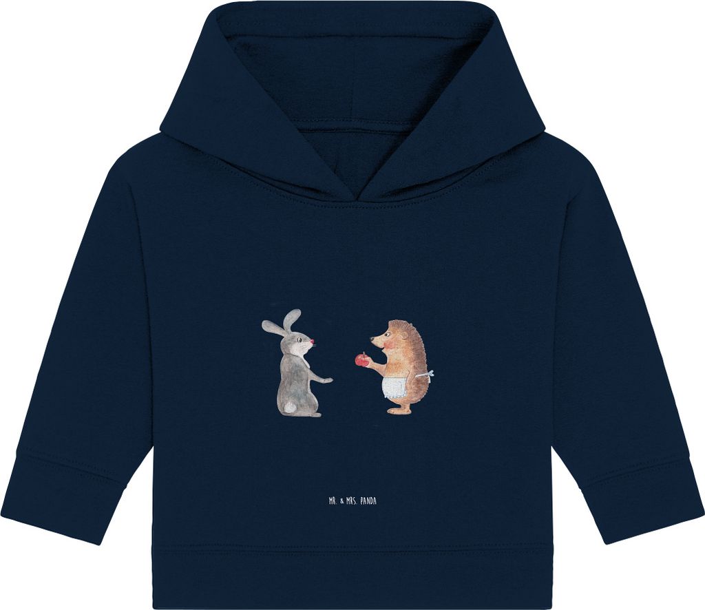 Mr. & Mrs. Panda Organic Baby Hoodie Hase Igel 12. - 18. Produktbild 