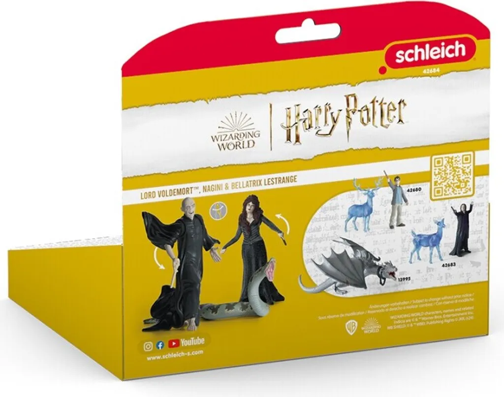 Pack Schleich 42684 WIZARDING WORLD - Voldemort, Nagini & Bellatrix 6 ans+ - 7