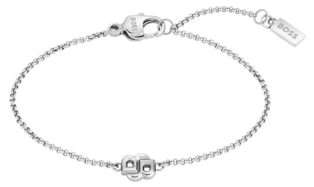 Bracelet acier inoxydable anti-ternissement - Bijou durable Double B