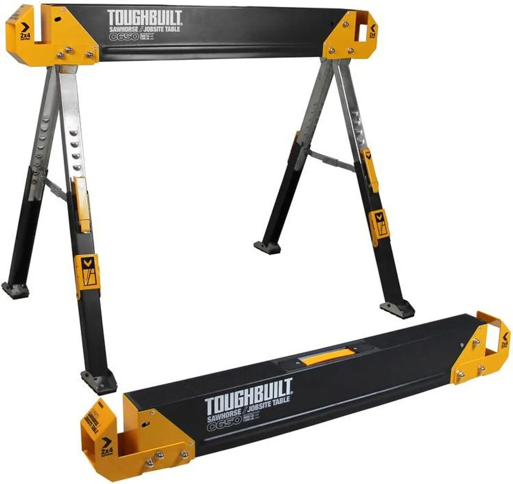 Établi de chantier mobile Toughbuilt C650 pour sciage et découpes
