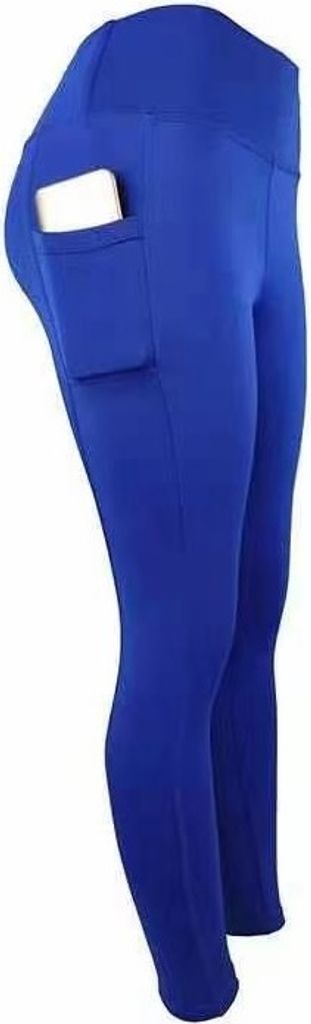 Bequeme Pocket Leggings in Blau - Sportlich und Stilvoll KP14772