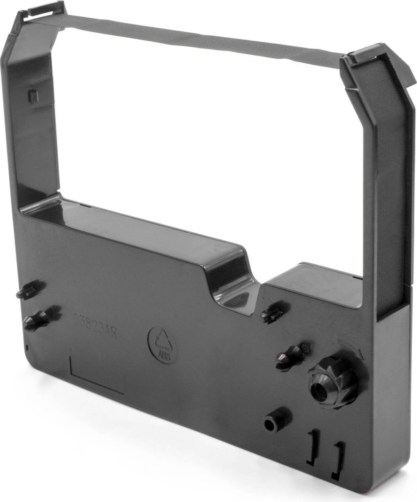 vhbw Farbband Schriftband kompatibel mit Casio CR 72, CR 7100 SR, CR 7200 Nadeldrucker, Bondrucker - Schwarz