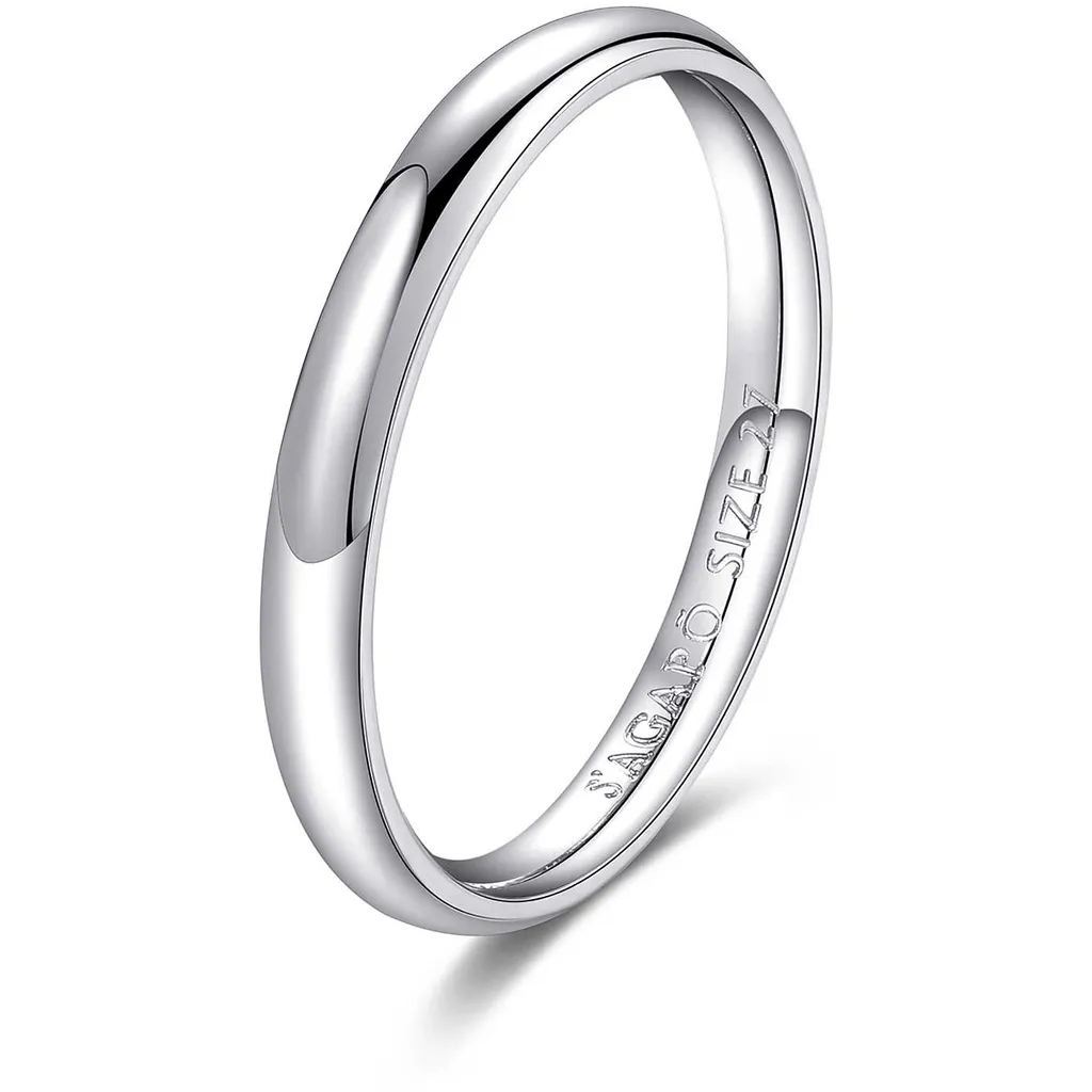 Bague Alliance Femme Sagapò Forlove 18 Anti-Ternissement et Confortable