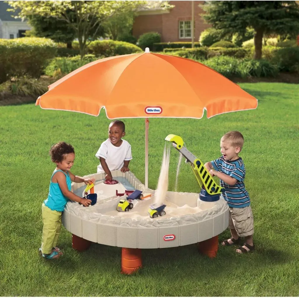 Table de sable Little Tikes anti-UV avec couvercle pour sable propre - 3