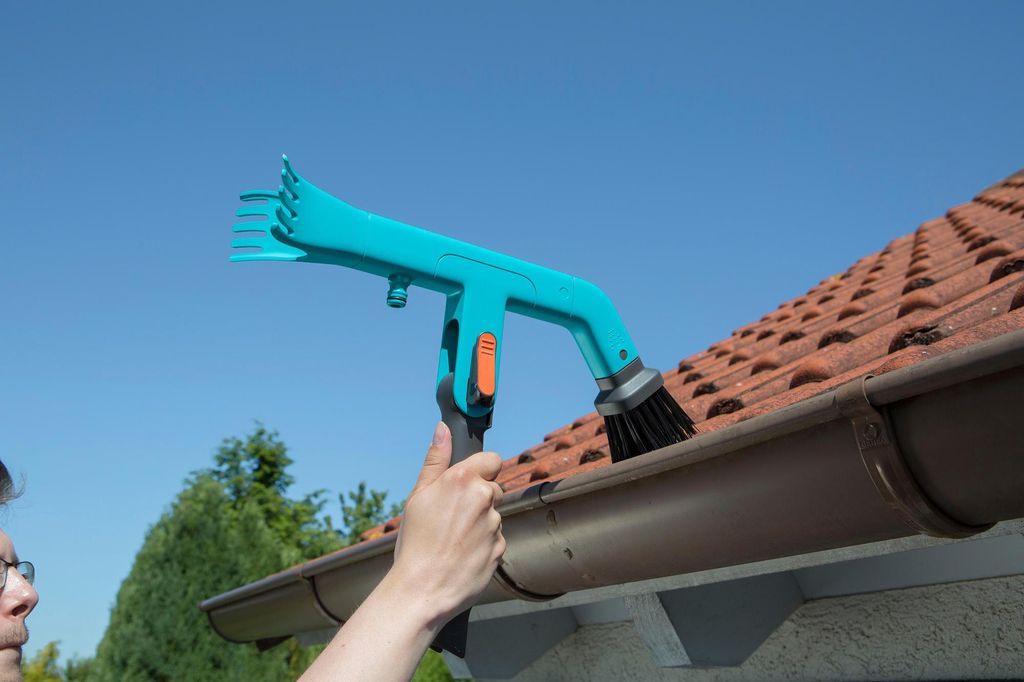 GARDENA Dachrinnenreiniger Combisystem,  auf Infokarte Produktbild 
