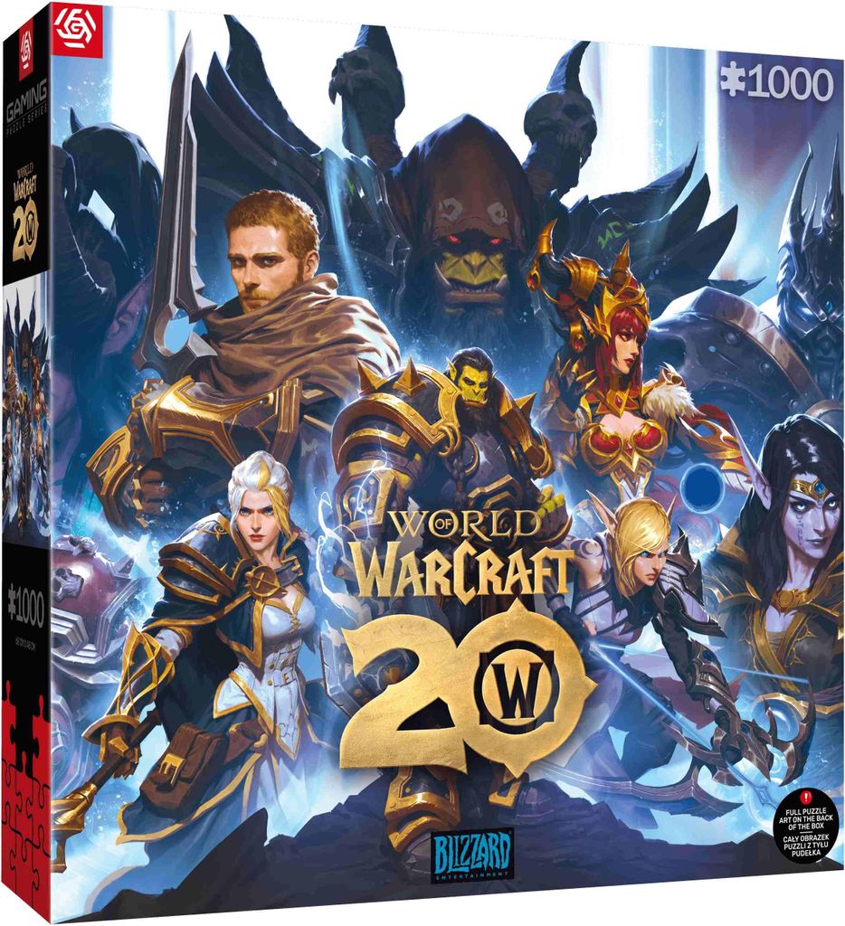 Puzzle s 1000 dielikmi Good Loot Gaming World of Warcraft Obrázok produktu 